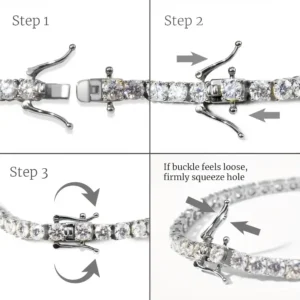 Moissanite Tennis Bracelet